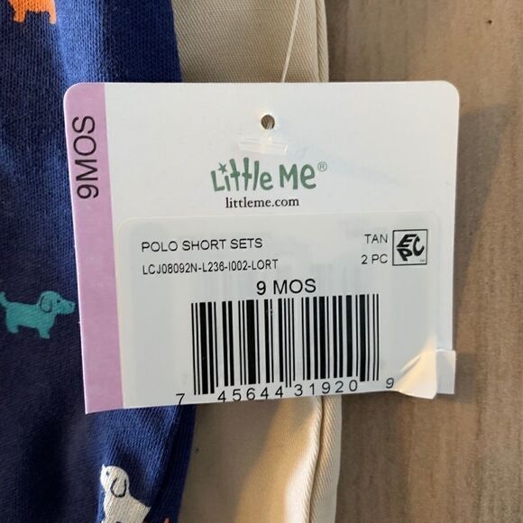Brand New Little Me 2 PC Set. 9 Months. - Picture 3 of 3